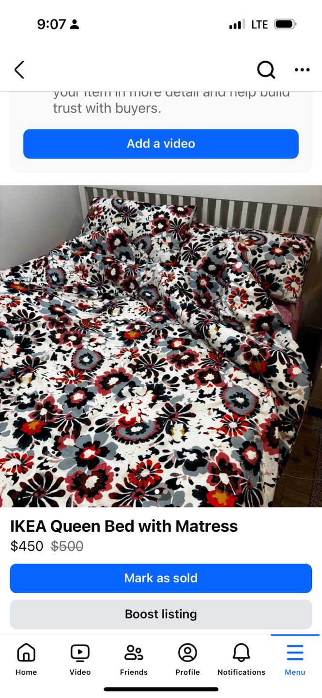 White Queen Bed Frame - photo 2