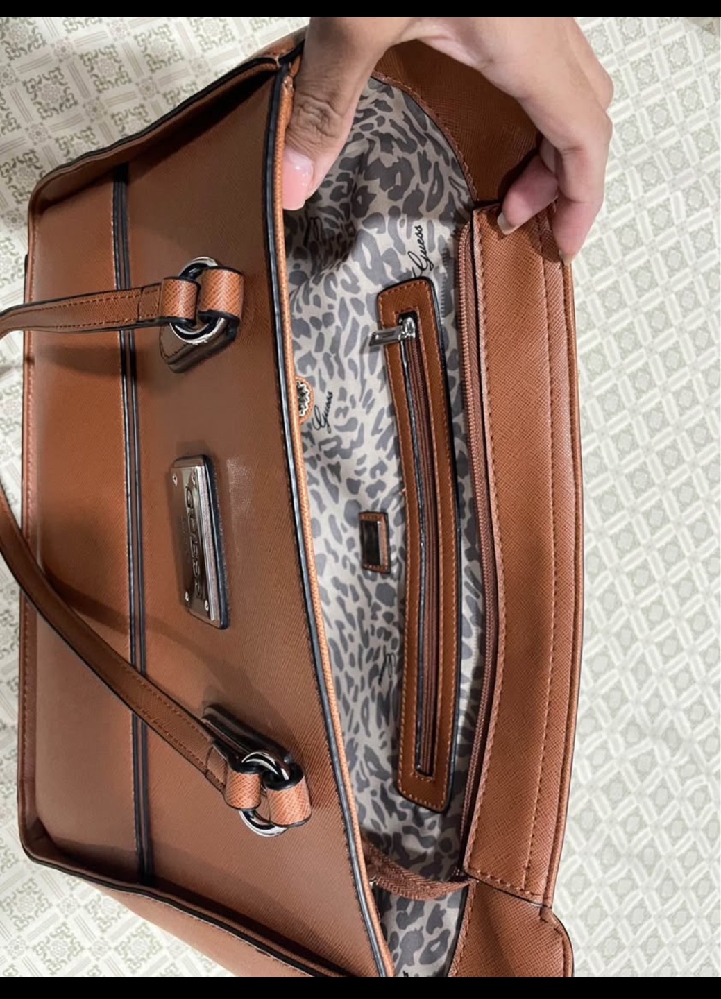 Guess Brown Tote Bag - photo 2