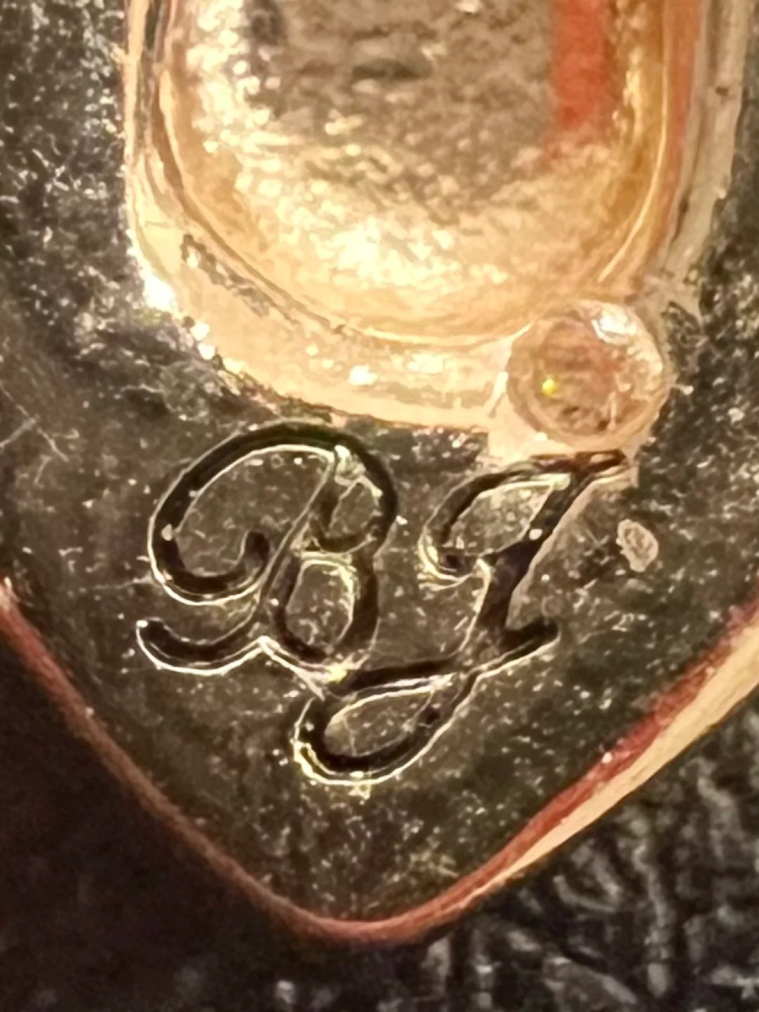 💕Betsey Johnson Yellow Heart Safety Pin Earrings image indicator(5)