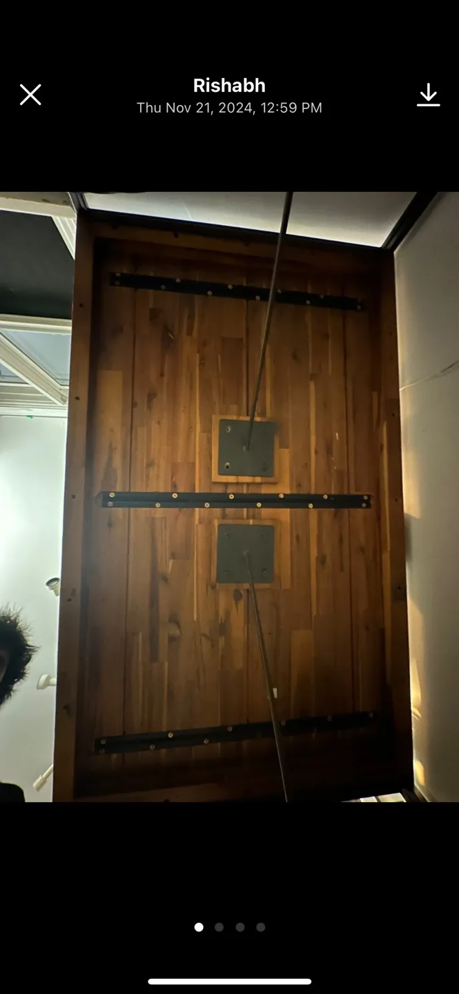 Acacia Wood Table - Structube (sits 6) image indicator(2)