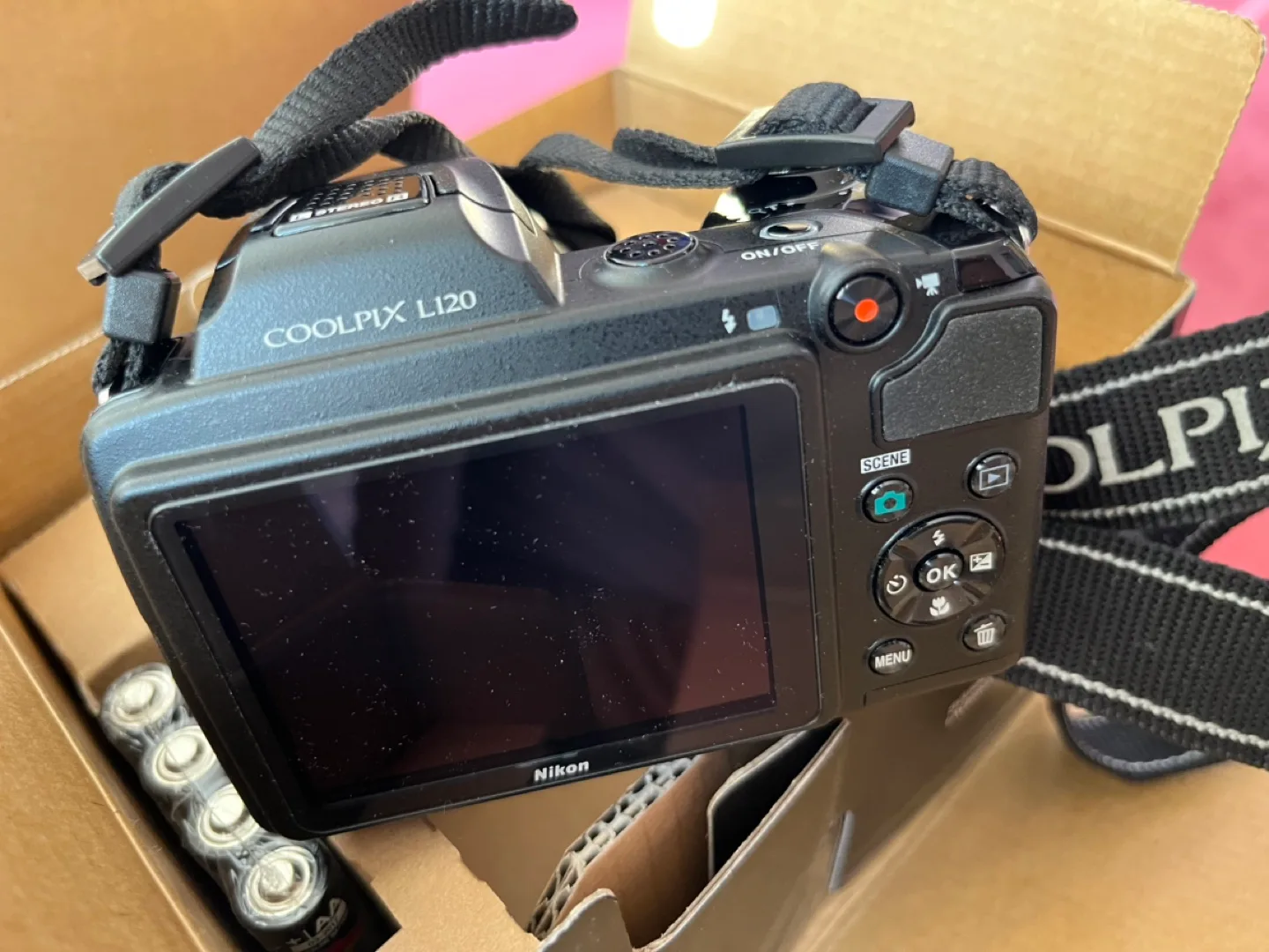 Nikon Coolpix L120 Digital Camera - New in Box image indicator(7)