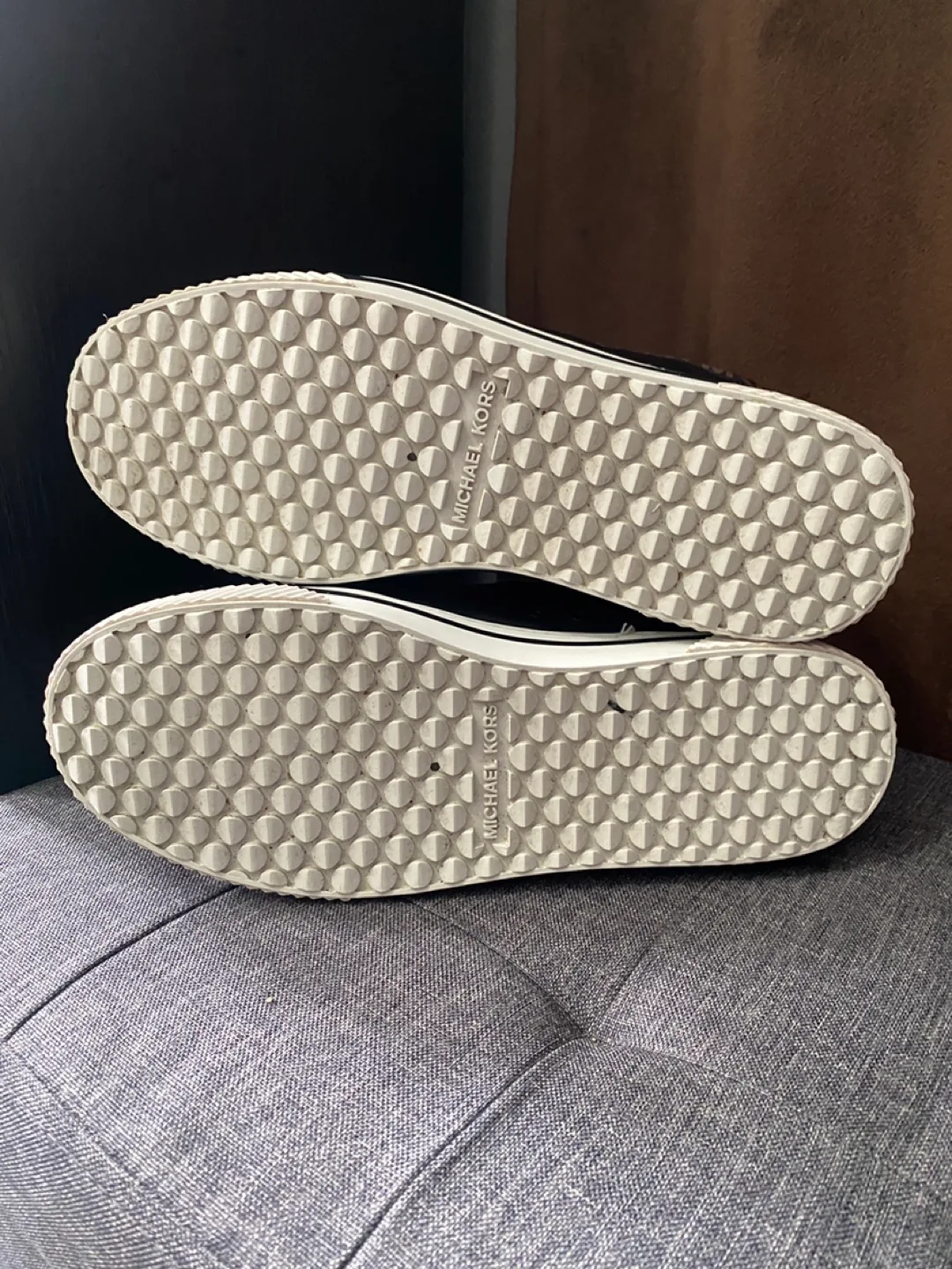 Michael Kors MK Signature Quilted High Top Sneakers image indicator(6)