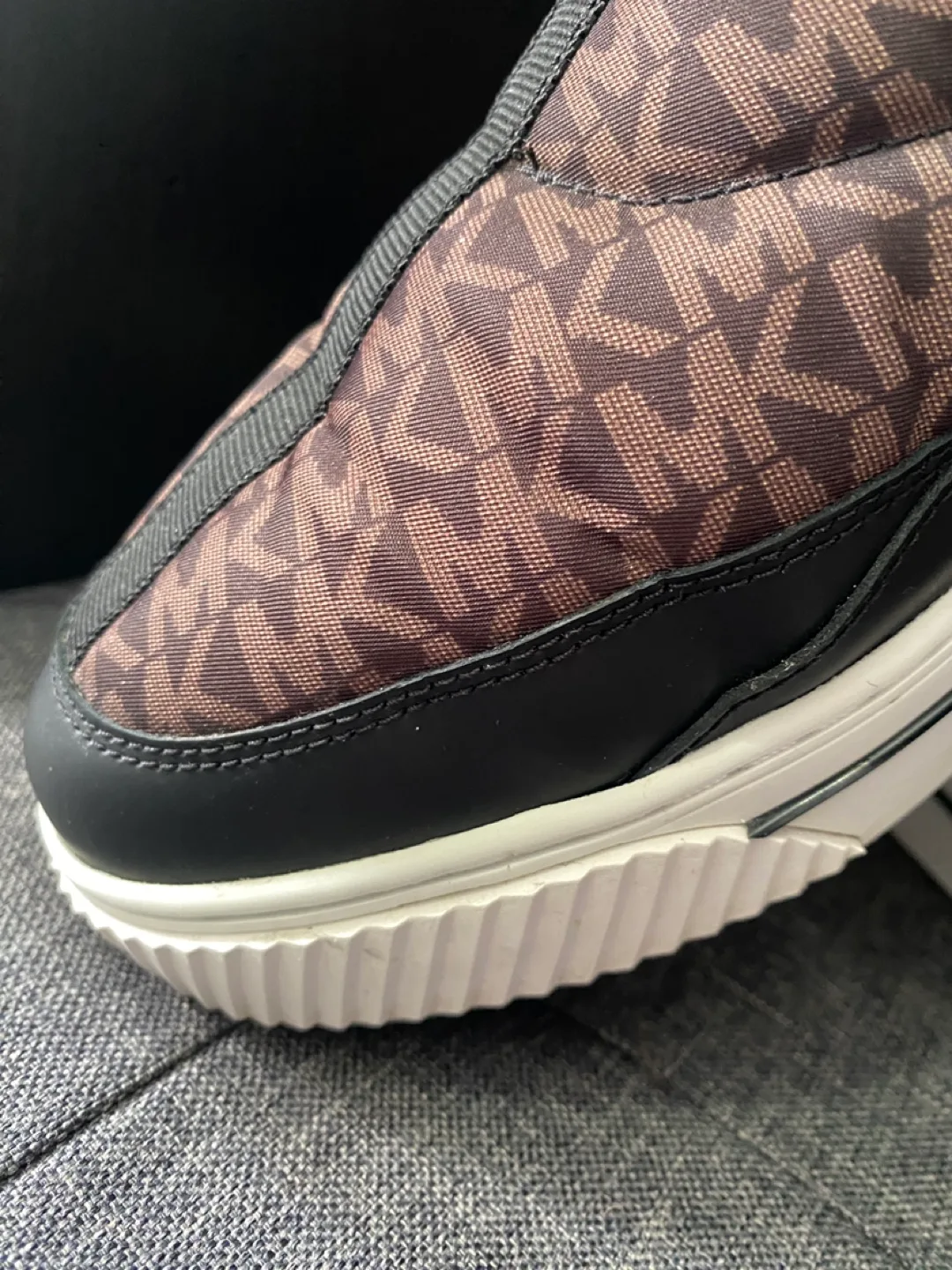 Michael Kors MK Signature Quilted High Top Sneakers image indicator(4)