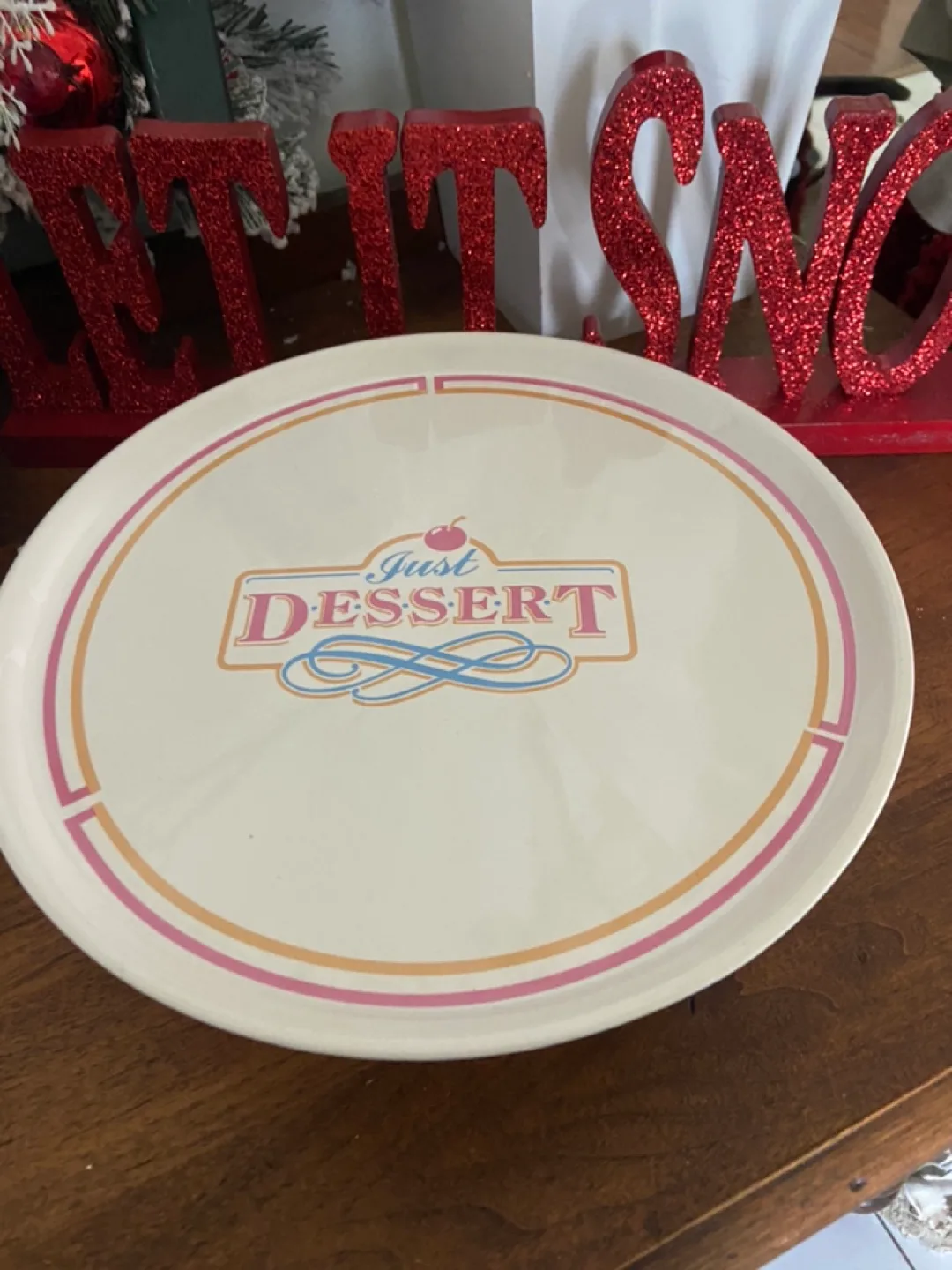 Vintage Himark Japan Just Dessert Cake Stand image indicator(5)