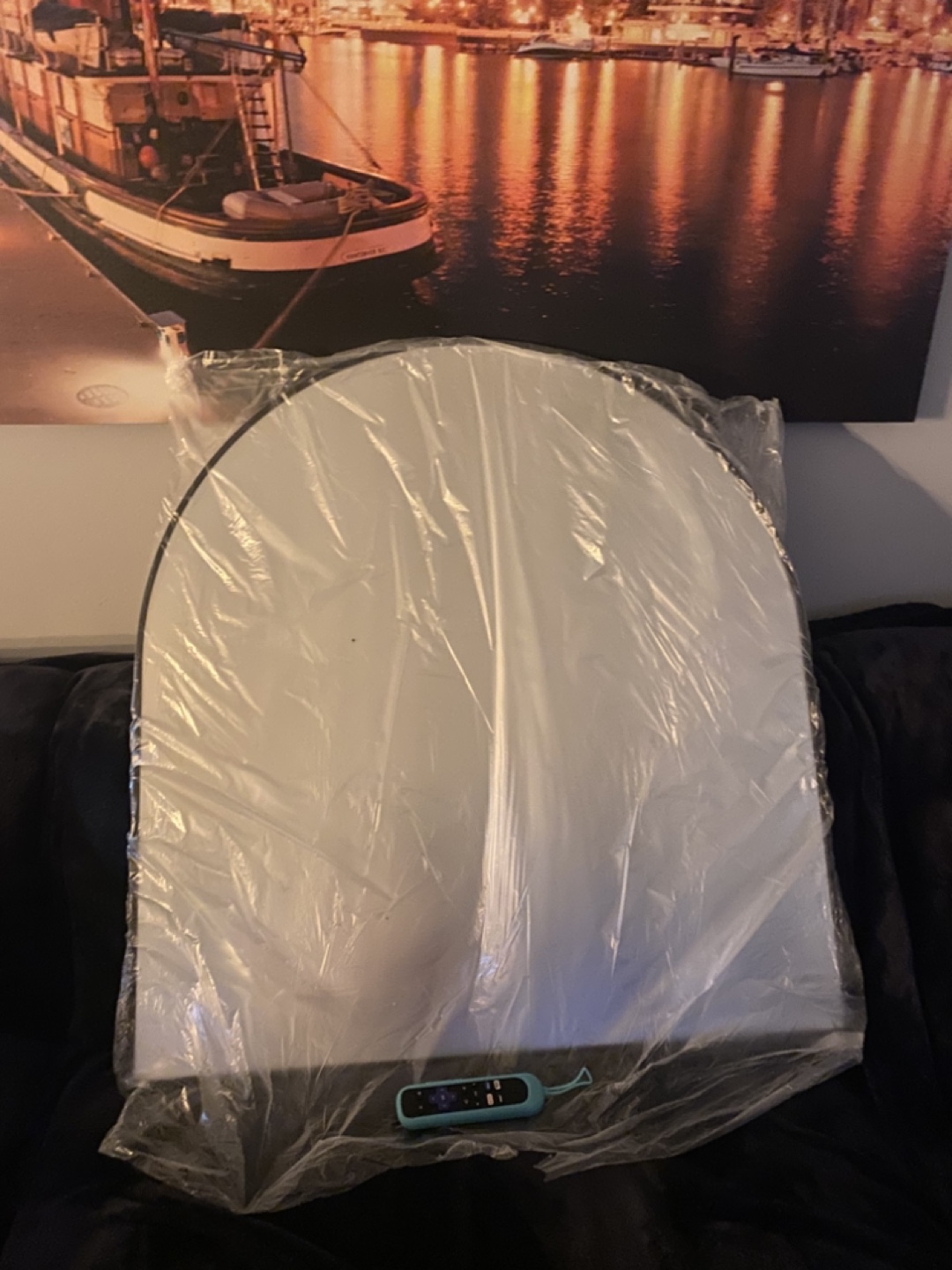 Brand New Arch Mirror - Black Frame