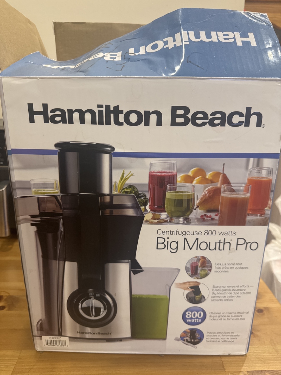 Hamilton Beach Big Mouth Pro 800-Watt Juicer - Brand New in Box
