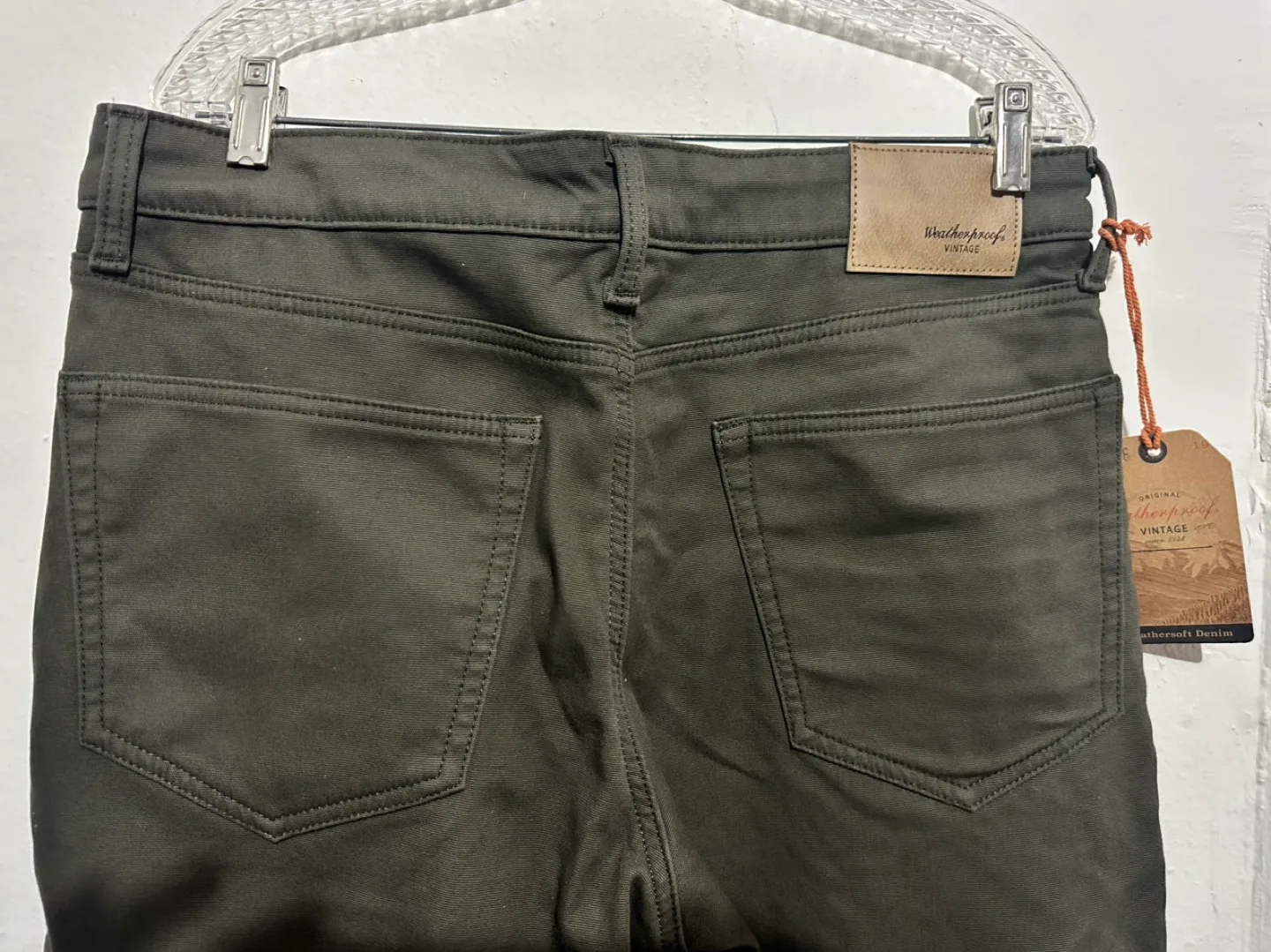 Weatherproof Vintage Weathersoft Denim Jeans - Men's Size 34x32 image indicator(5)