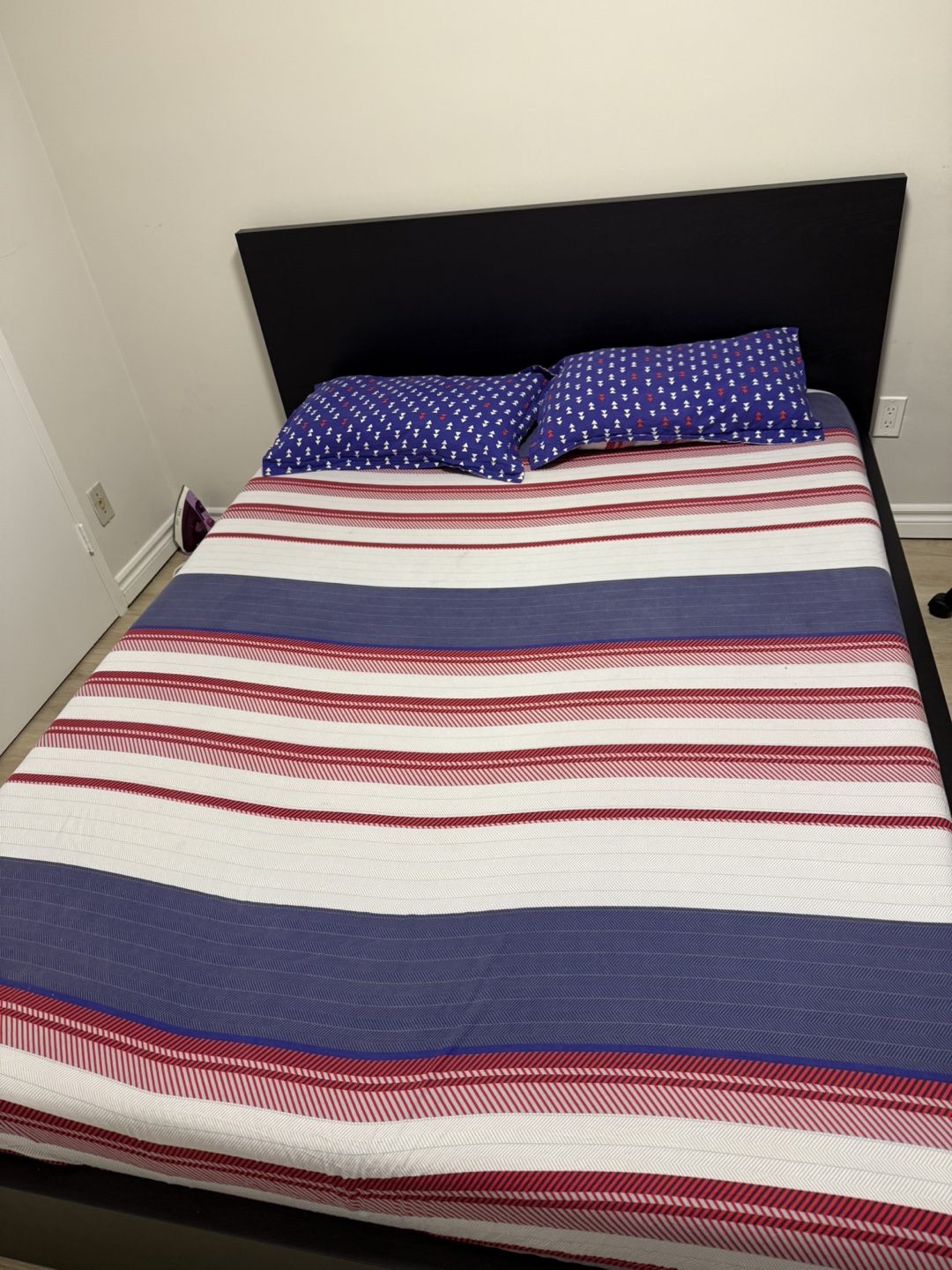 IKEA MALM Black-Brown Queen Bed Frame