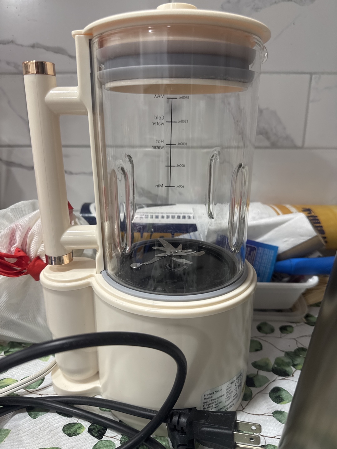 Multi-function Blender. Soya milk maker, juice - photo 3