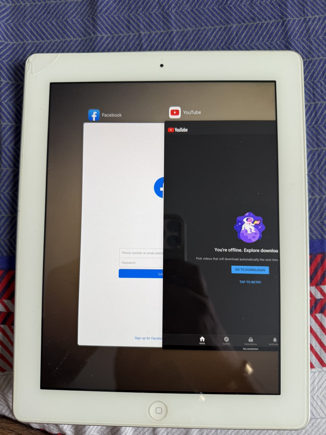 iPad 4th gen- Used Tablet - White