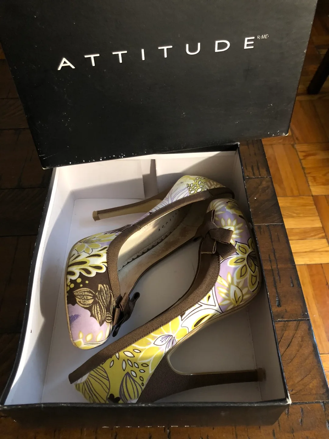 Attitude Floral High Heels image indicator(3)
