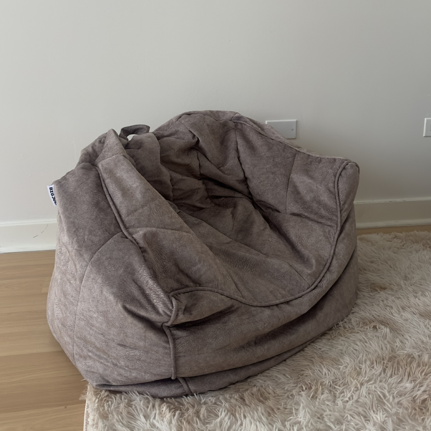 Big Joe Milano Bean Bag Chair - Taupe
