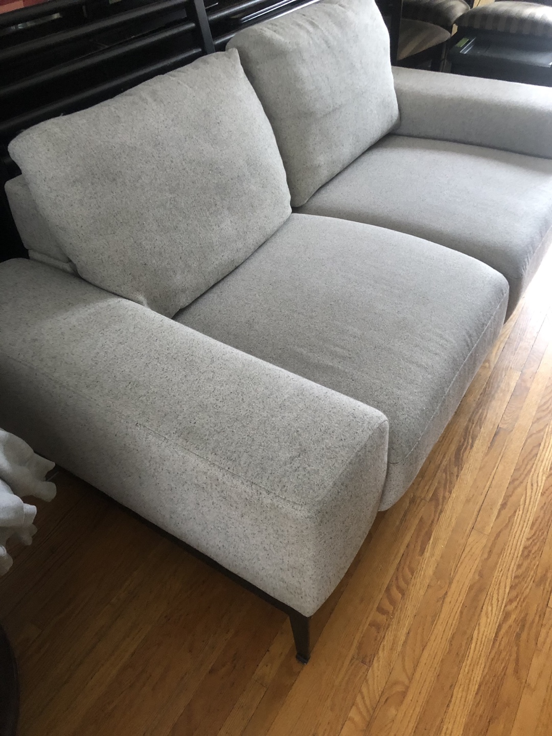 Grey Two-Seater Sofa Structube - photo 4