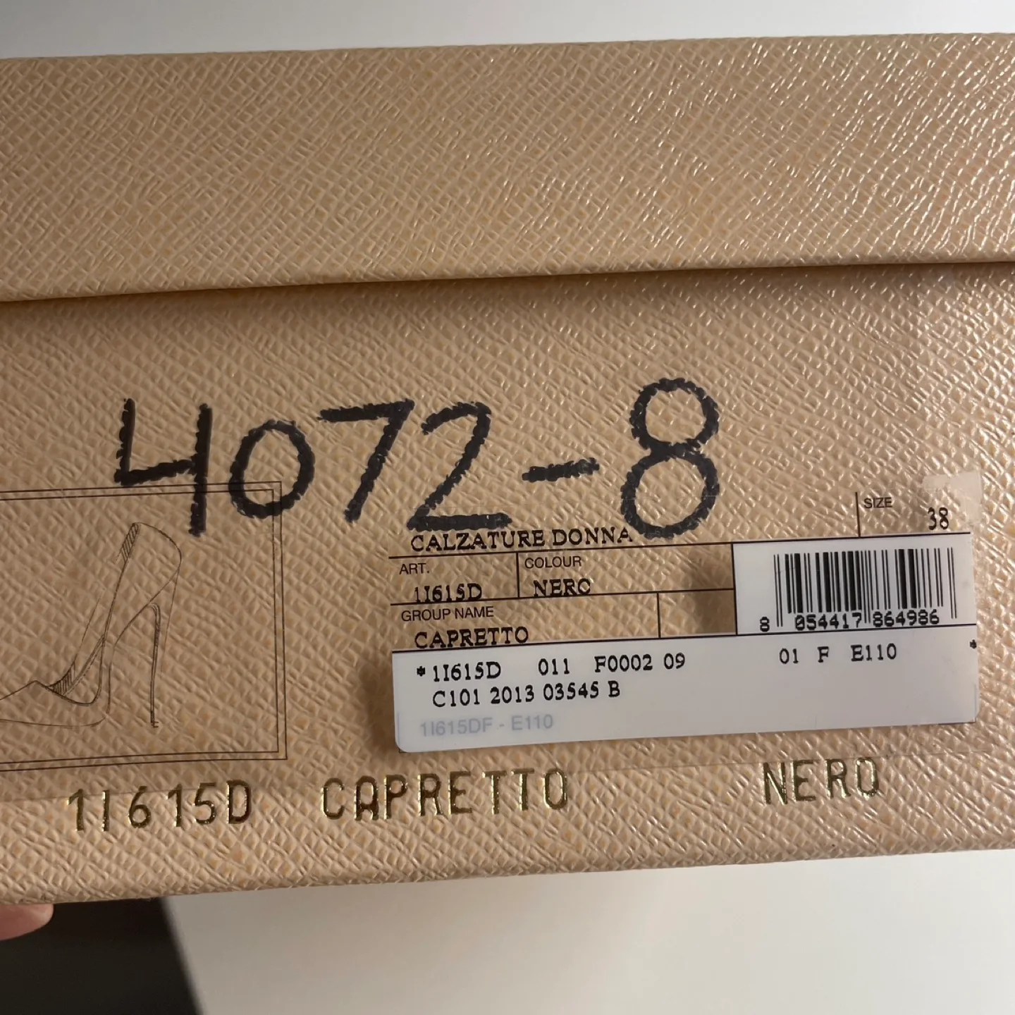 Prada black pumps size 38 image indicator(10)