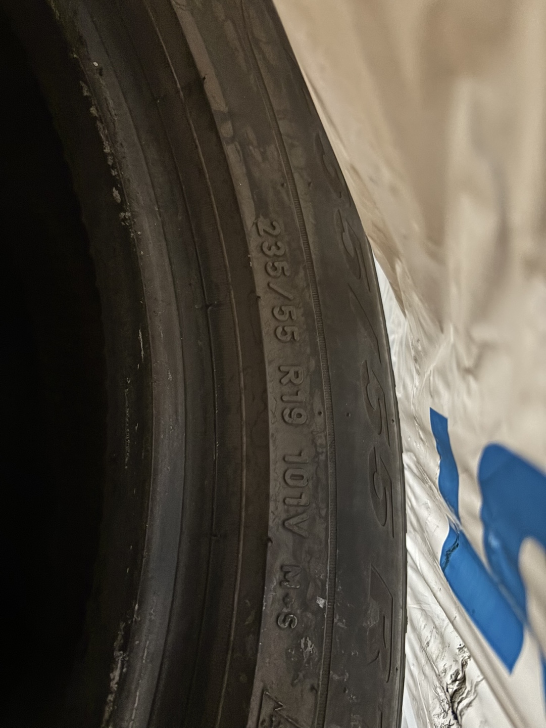 Used 235/55 R19 101V winter  Tires