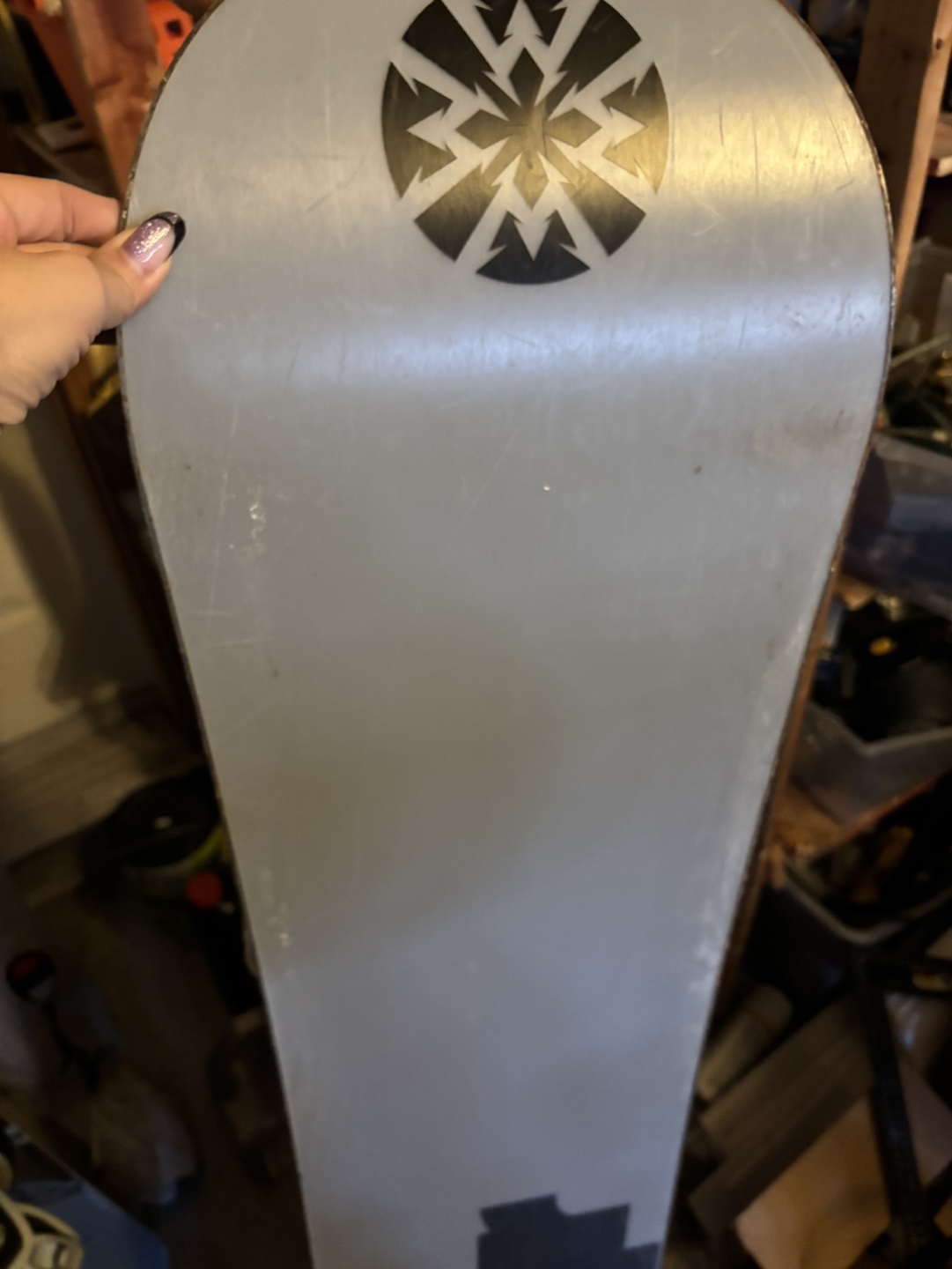 Lamar Mission Jr 1570 Snowboard with Burton Bindings - photo 4