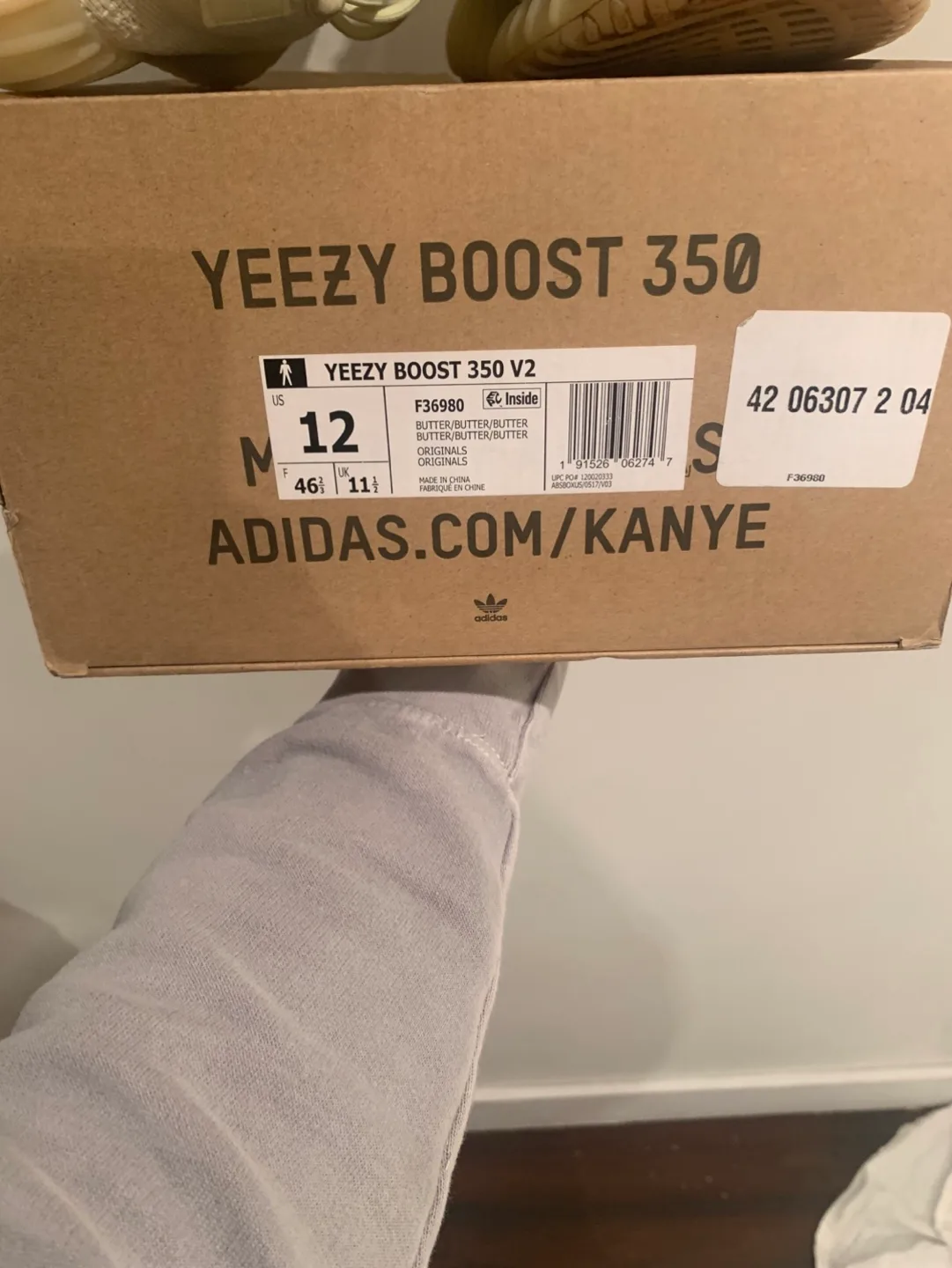 Size 12 Yeezy 350 Butter image indicator(4)