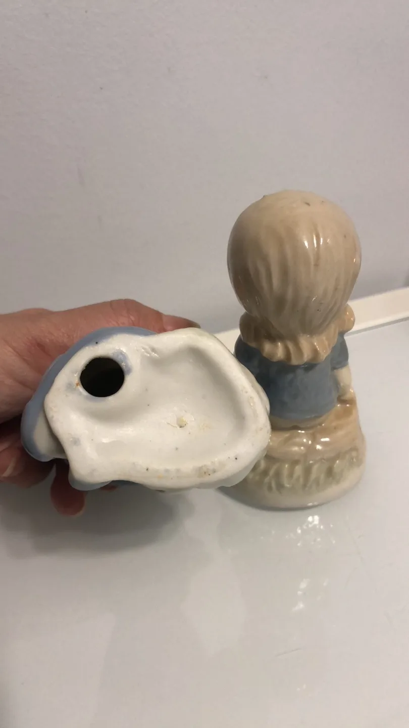 Vintage Porcelain Figurines Set of Two image indicator(5)