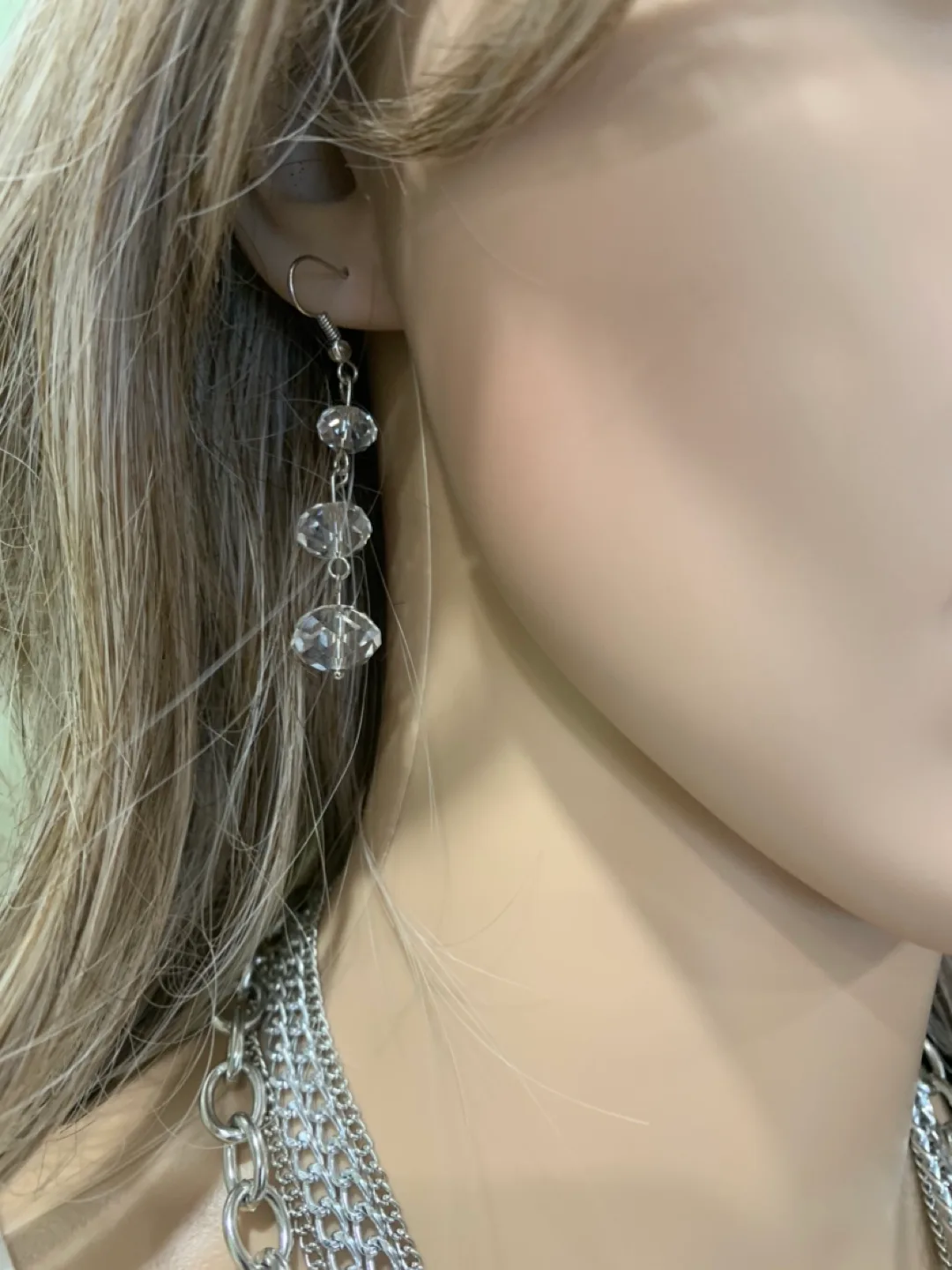 2pc Necklace and earring matching sets. image indicator(6)