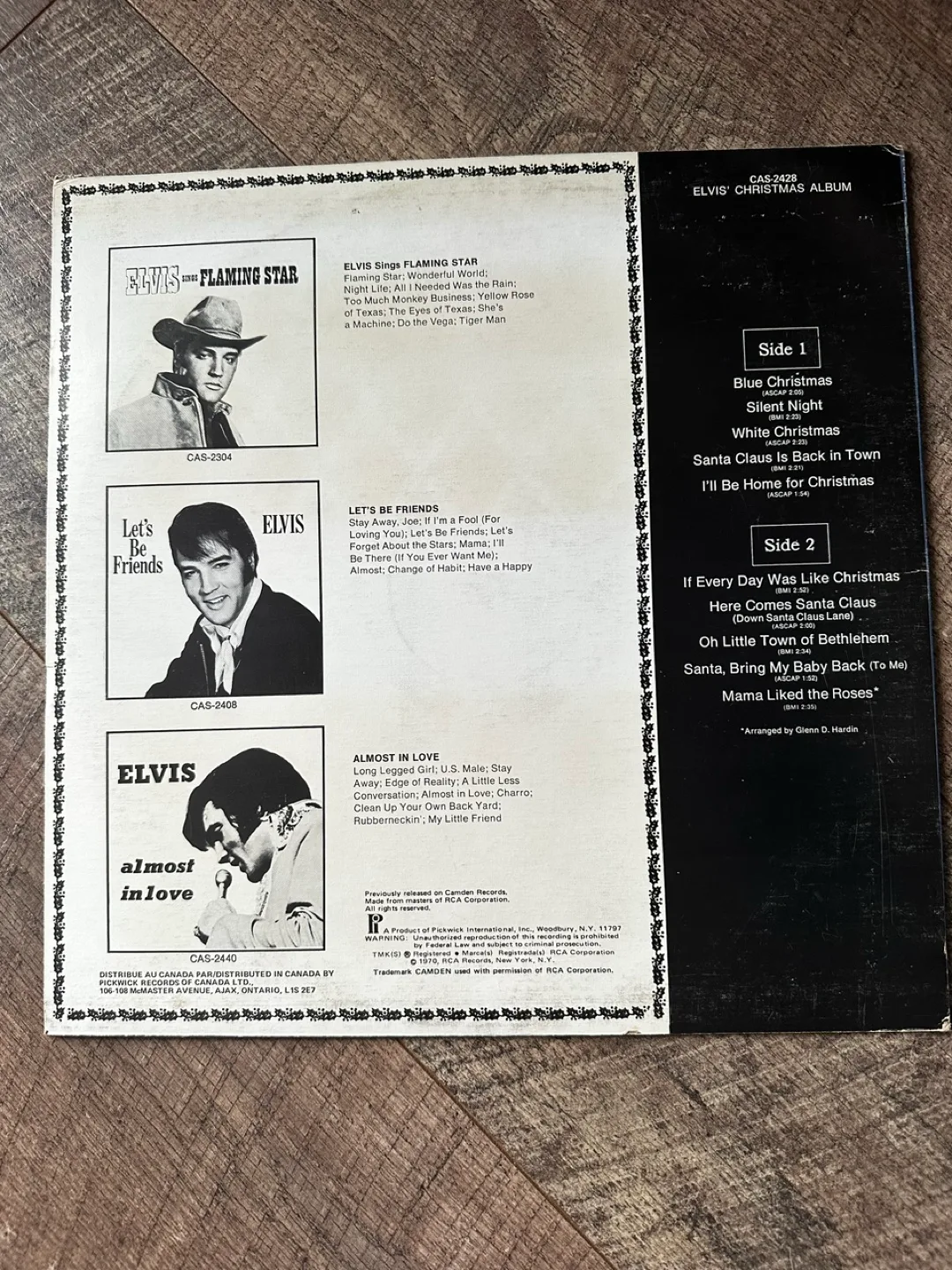 Elvis Presley Vinyl Record Collection (5 LPs) image indicator(6)