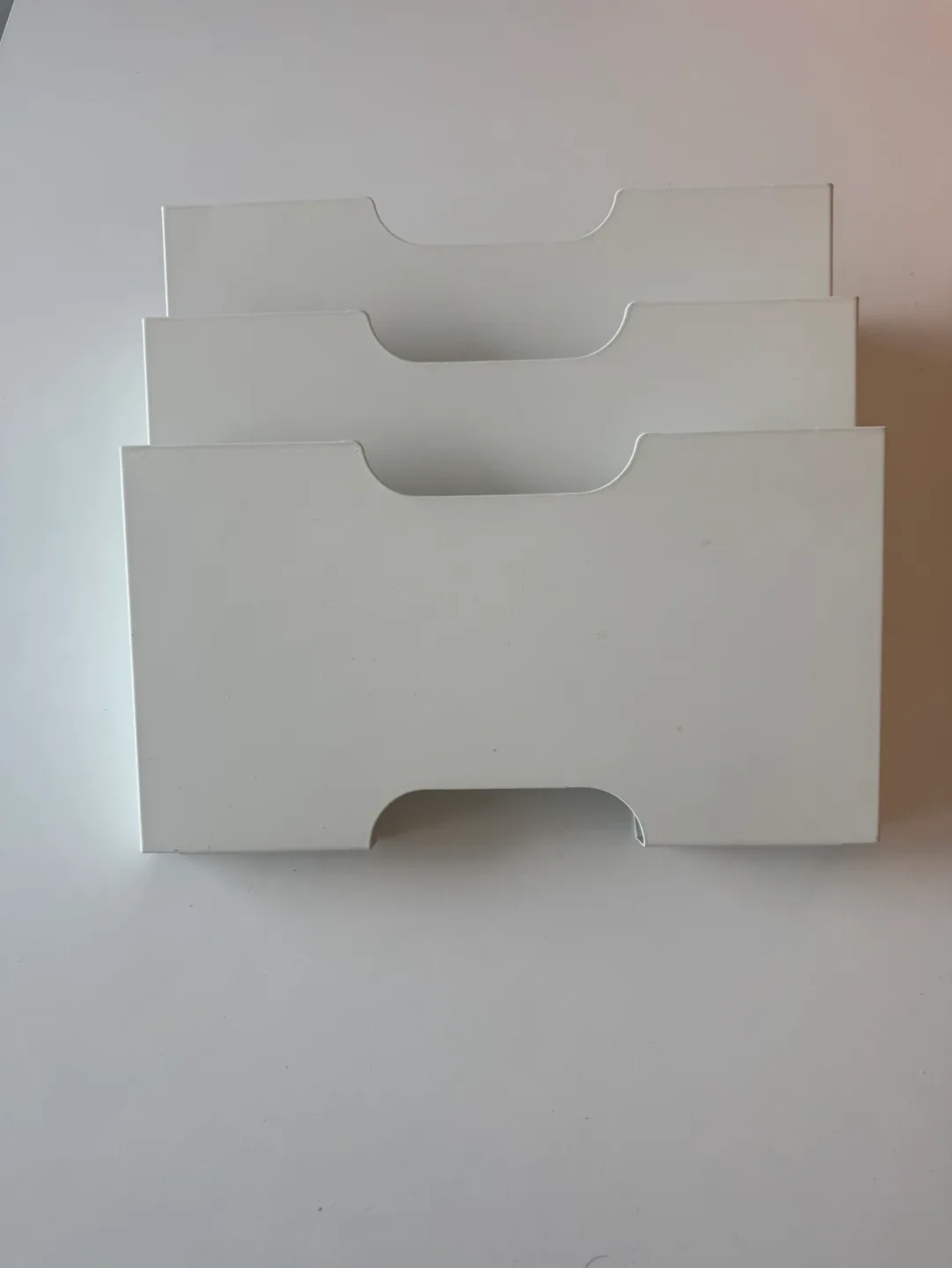 IKEA Kvissle Wall Three-Tier Magazine/File Rack thumbnail