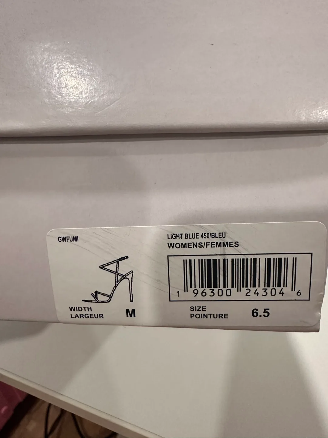 Guess Light Blue Heels Size 6.5M image indicator(7)