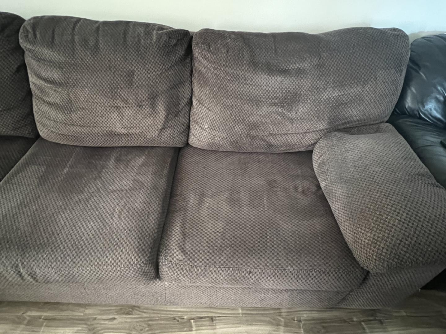 Gray L Shaped Sectional Sofa - photo 3