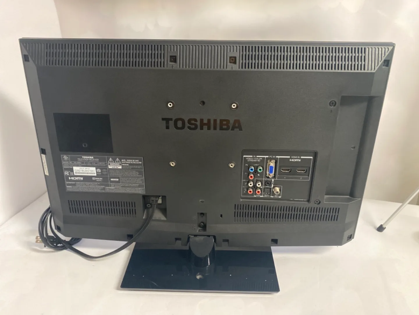 Toshiba 24-inch HD LED TV image indicator(3)