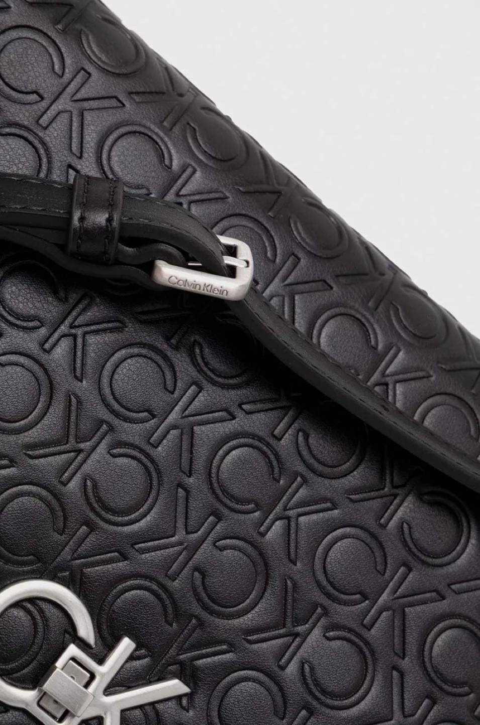 Calvin Klein Black Monogram Crossbody Bag image indicator(2)