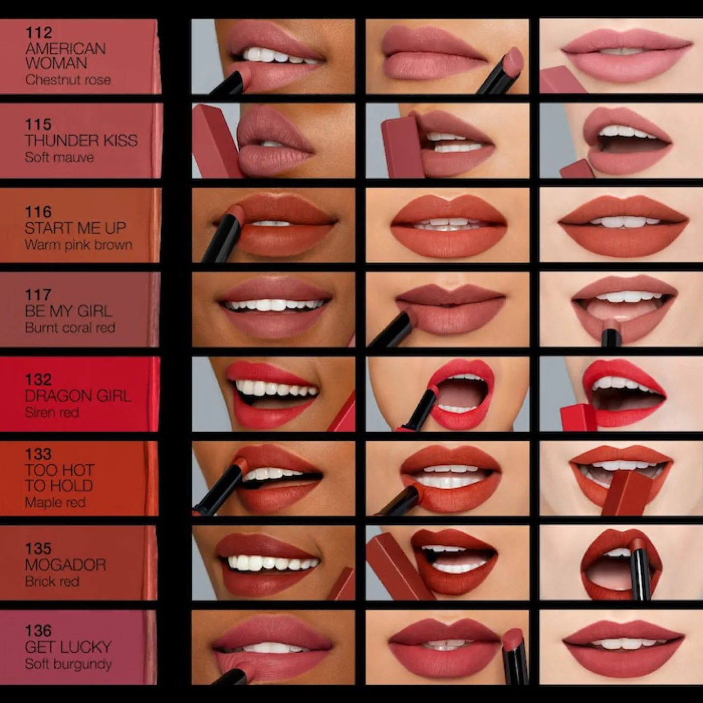 NARS Audacious Lipstick - American Woman 112 image indicator(3)