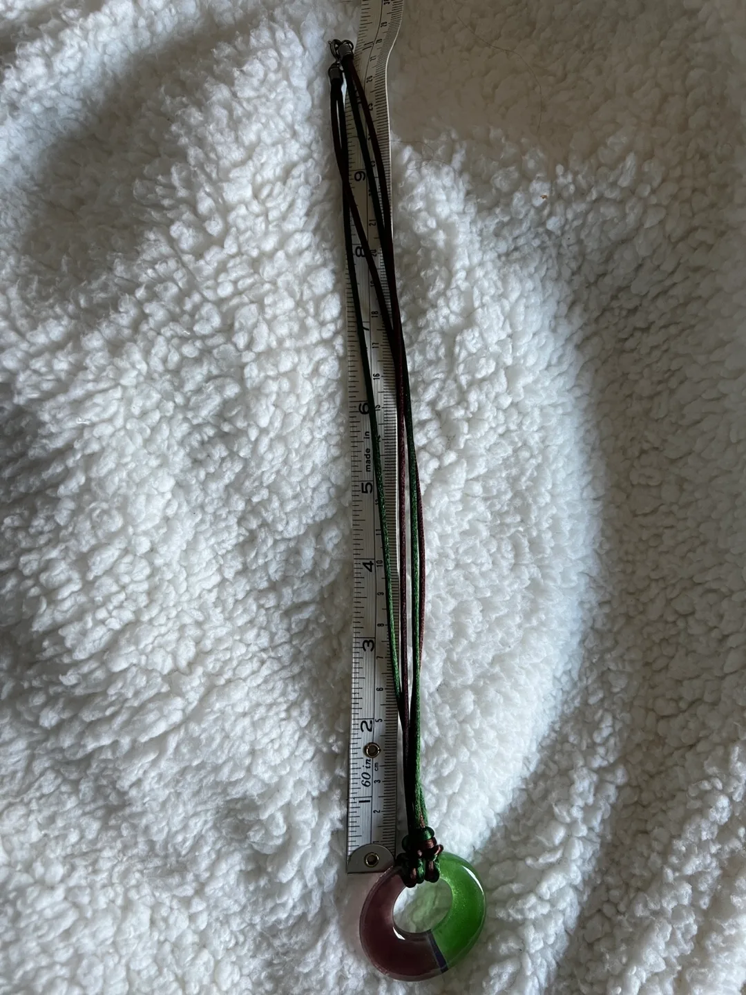 Unique Glass Circle Pendant Necklace image indicator(4)