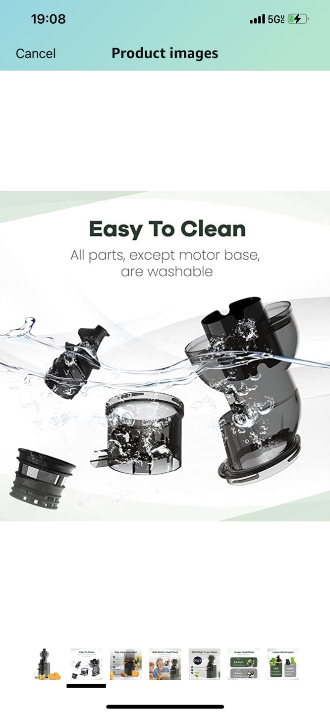 Canoly Slow Masticating Juicer - photo 2