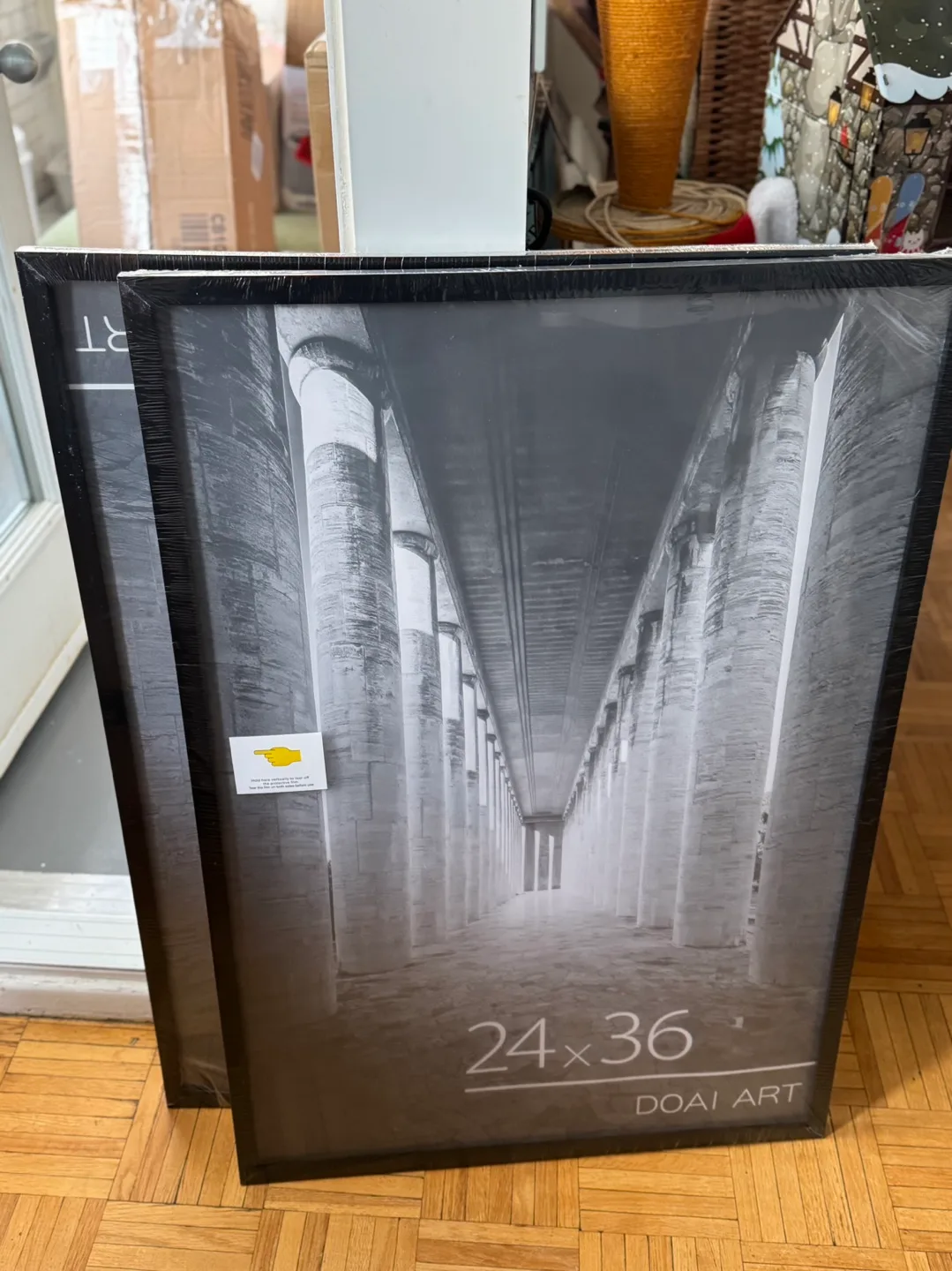2x Poster Frames - 24x36 - Never used thumbnail