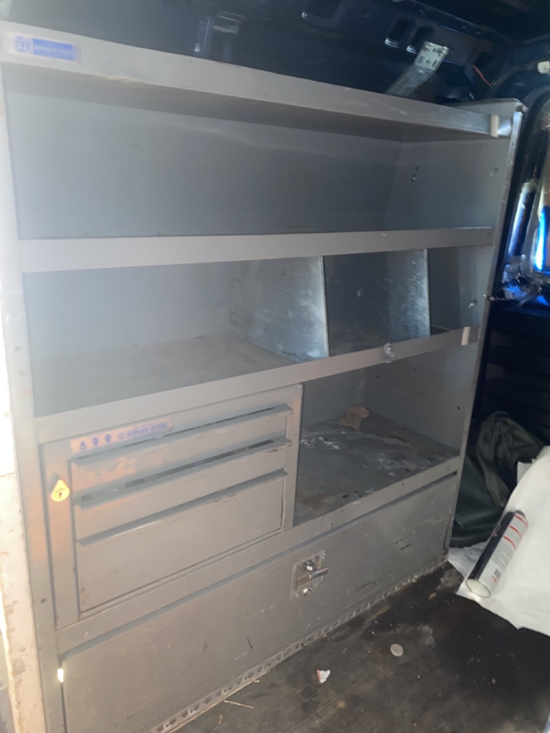 Adrian Steel Van shelving unit