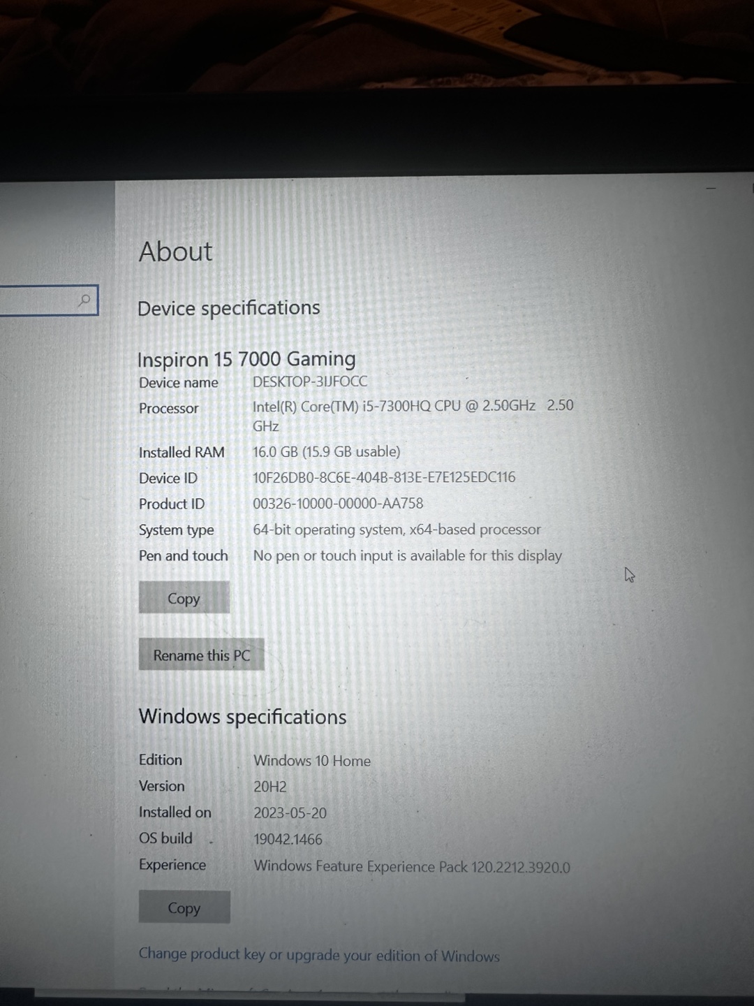 DELL Inspiron 15 7000 Gaming Laptop - photo 3