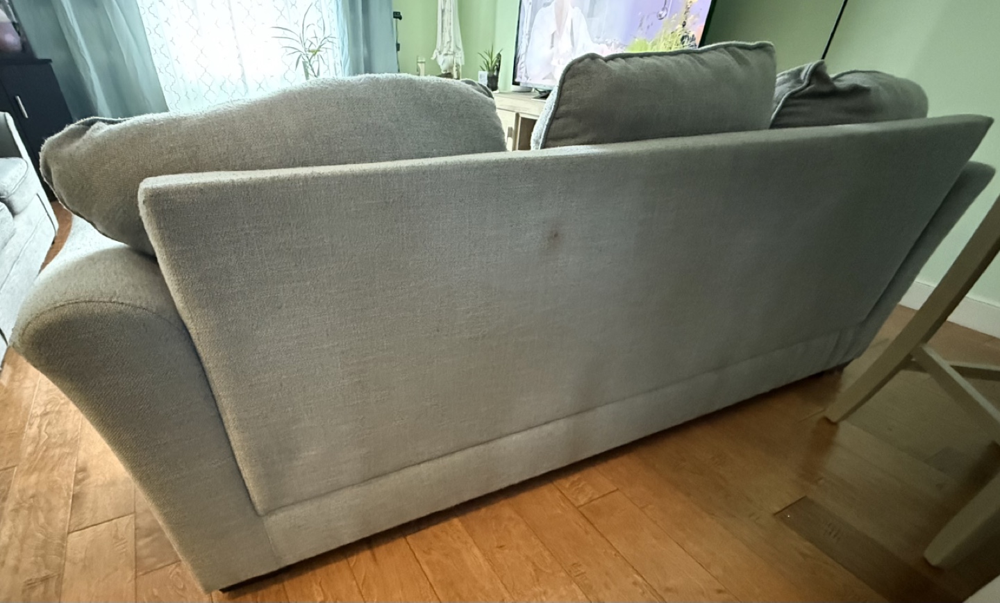 Grey Sofa with Removable Cover