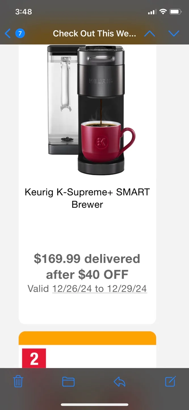 Keurig K-Supreme Plus Single-Serve Coffee Maker image indicator(3)