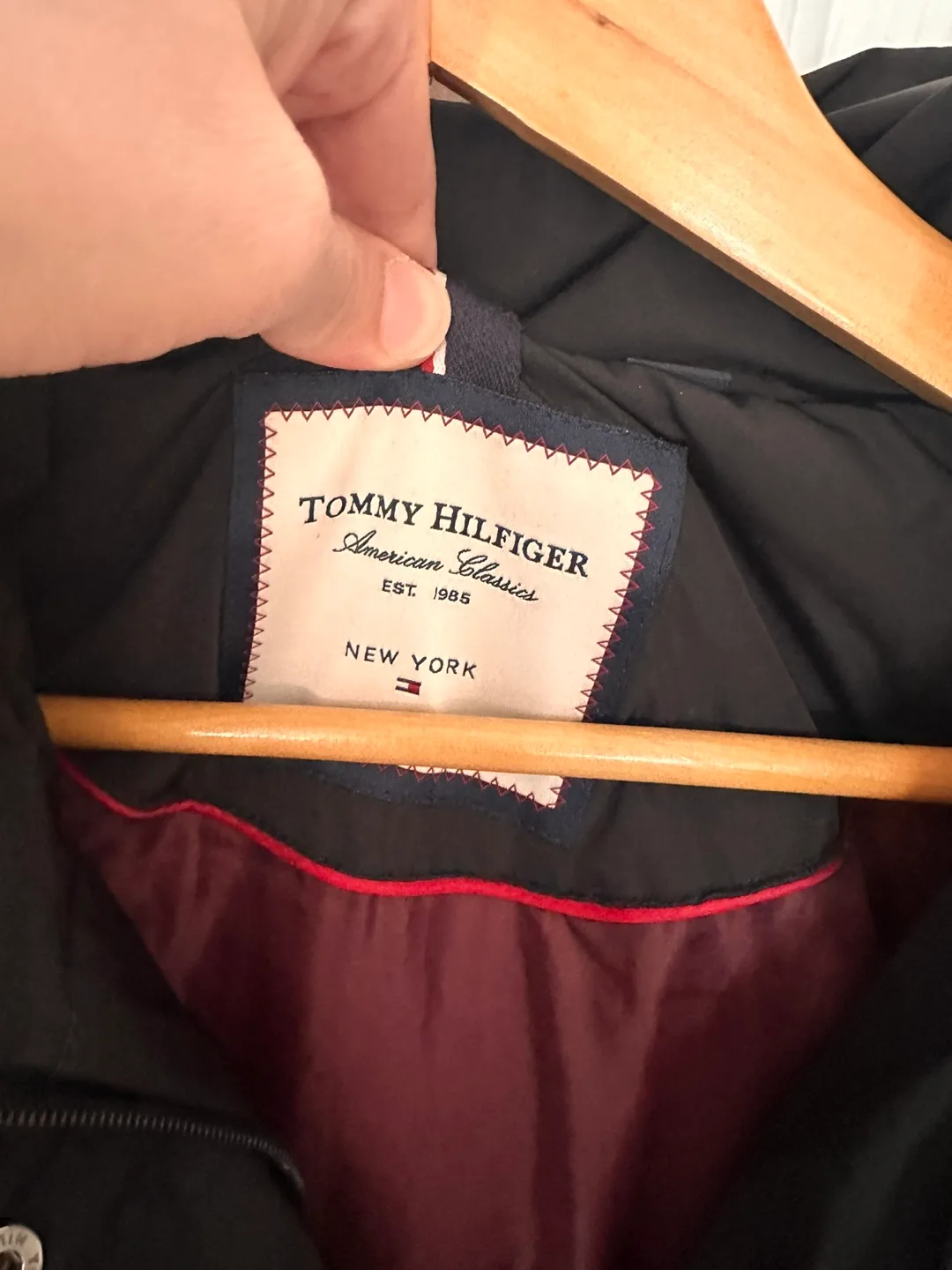 Tommy Hilfiger Black jacket image indicator(3)