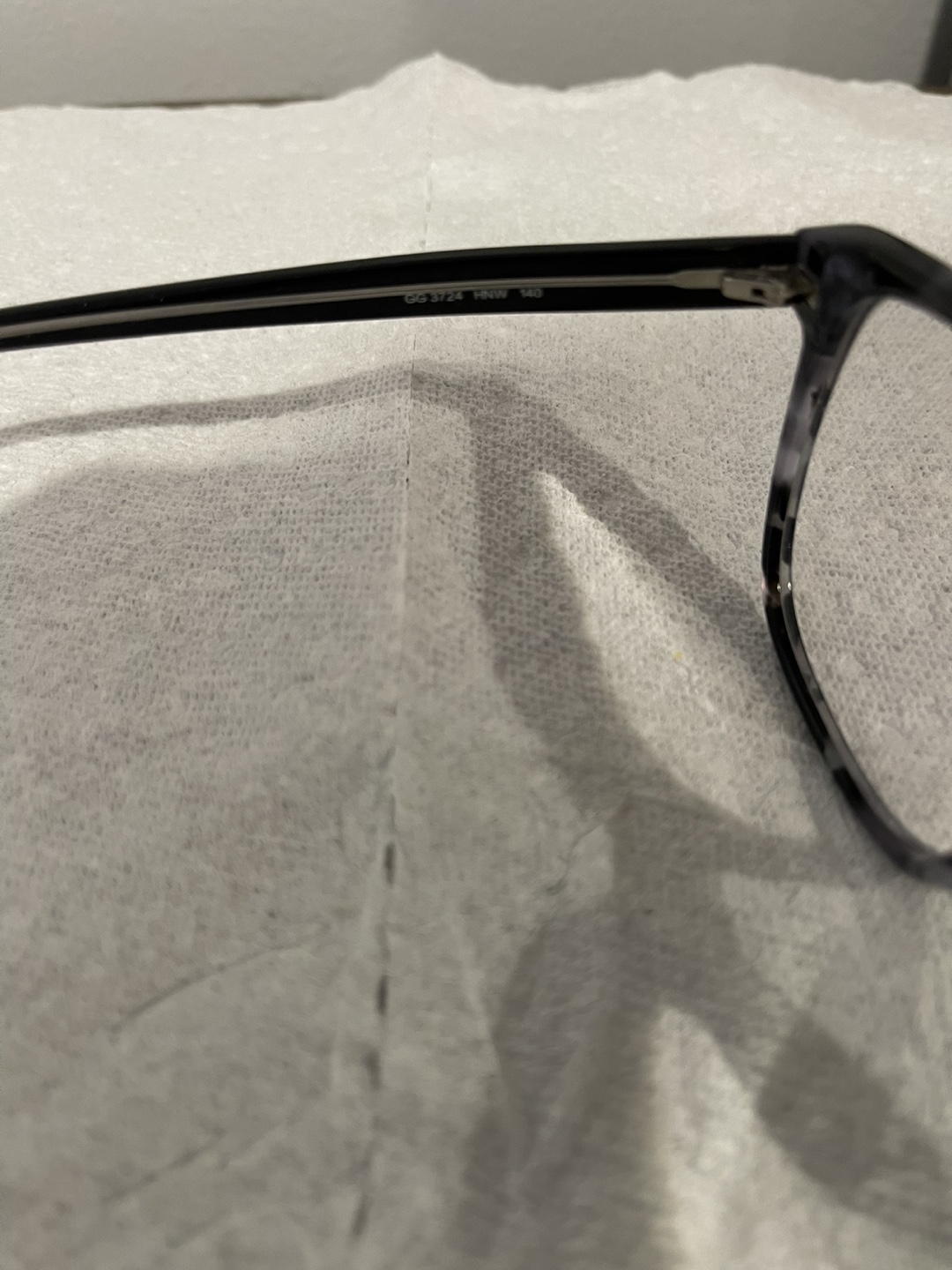 Gucci Gray and Black Eyeglass Frames - photo 5