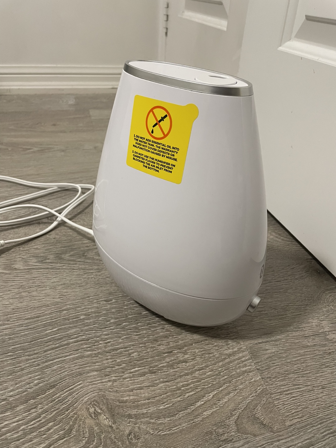 White Cool Mist Humidifier - photo 5