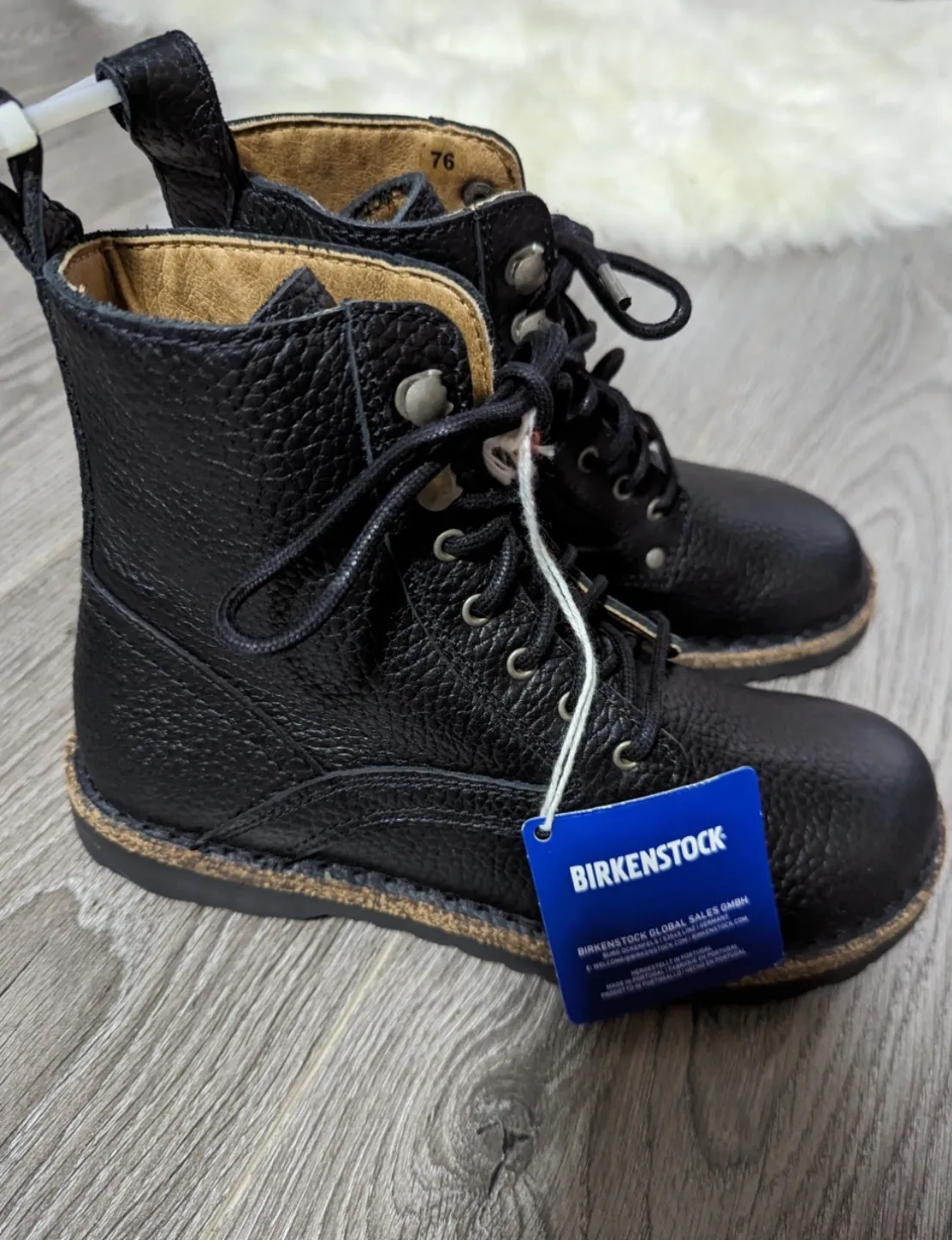 BIRKENSTOCK Black Leather Boots (Size 37) image indicator(2)