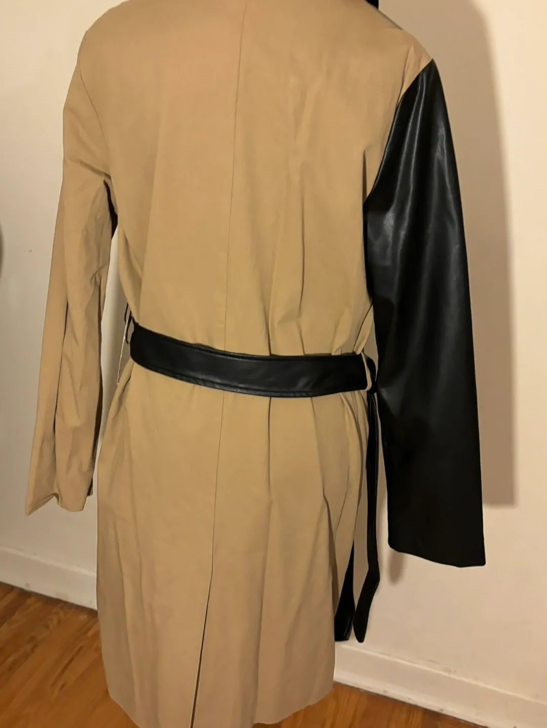 Forever 21 Premium Label Trench Coat - Size Large image indicator(2)