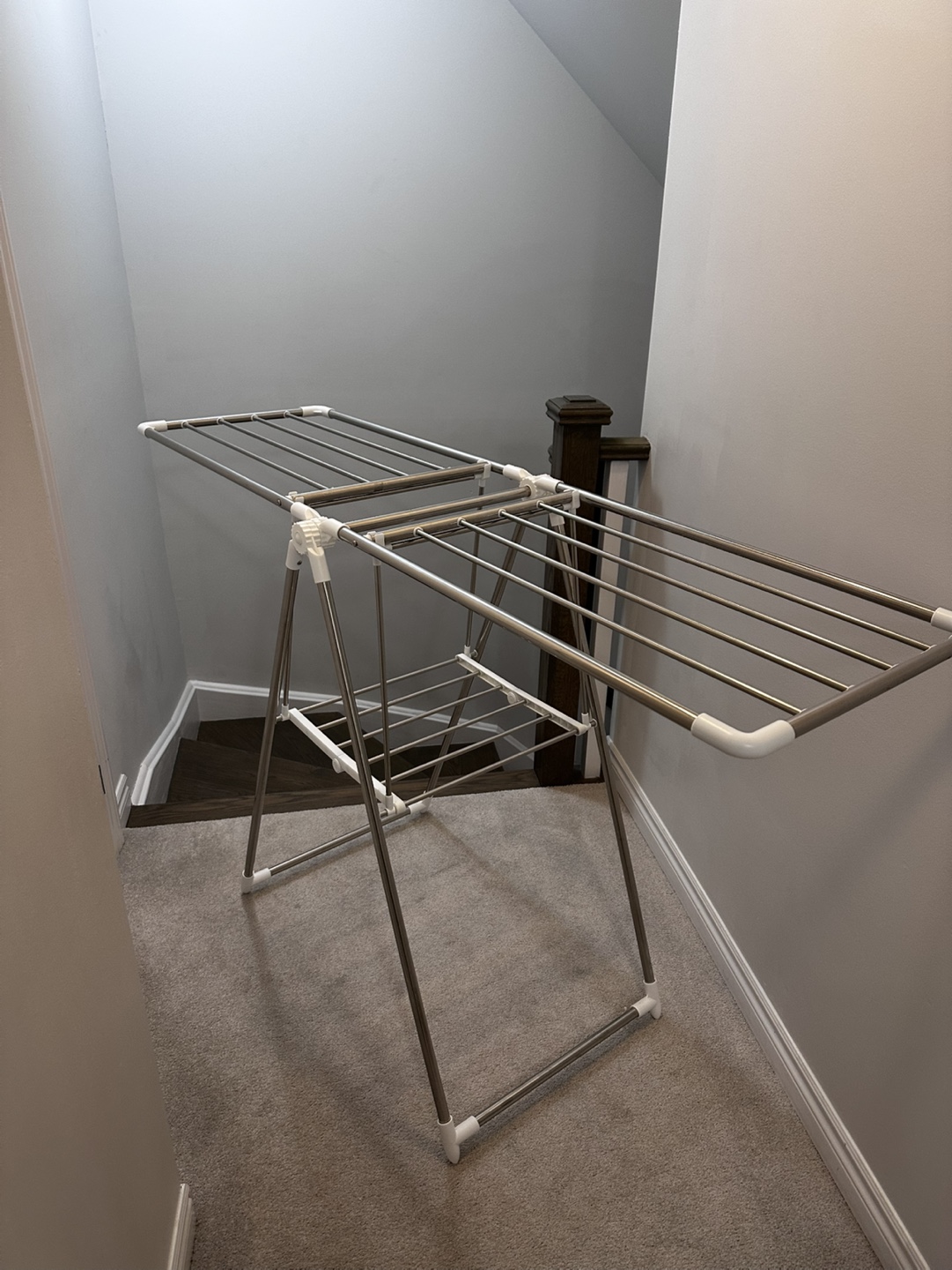Stainless Steel Clothes Drying Rack - photo 2