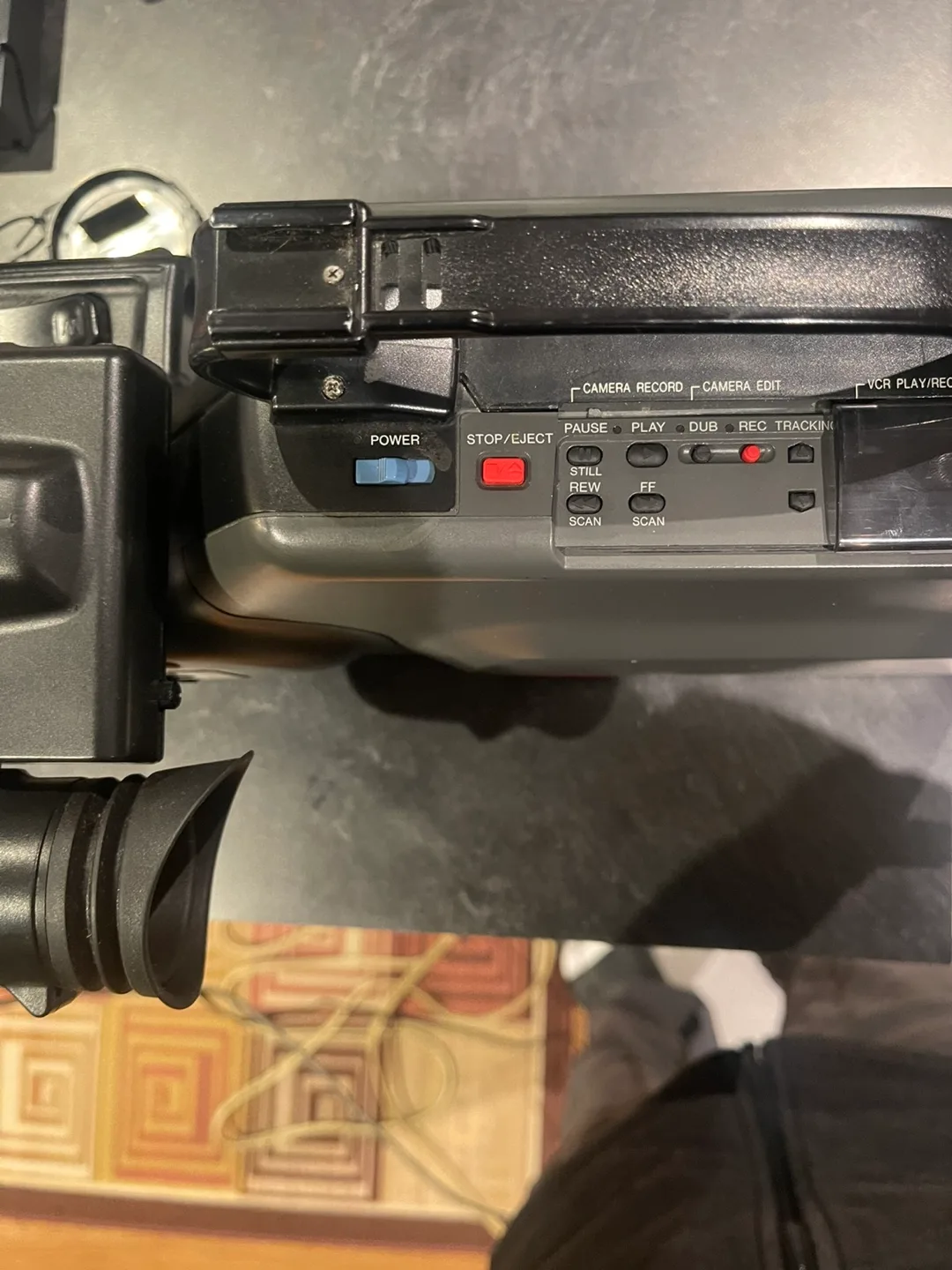 Vintage GE Camcorder CG-9906/CG-9908 with Owner's Manual image indicator(3)