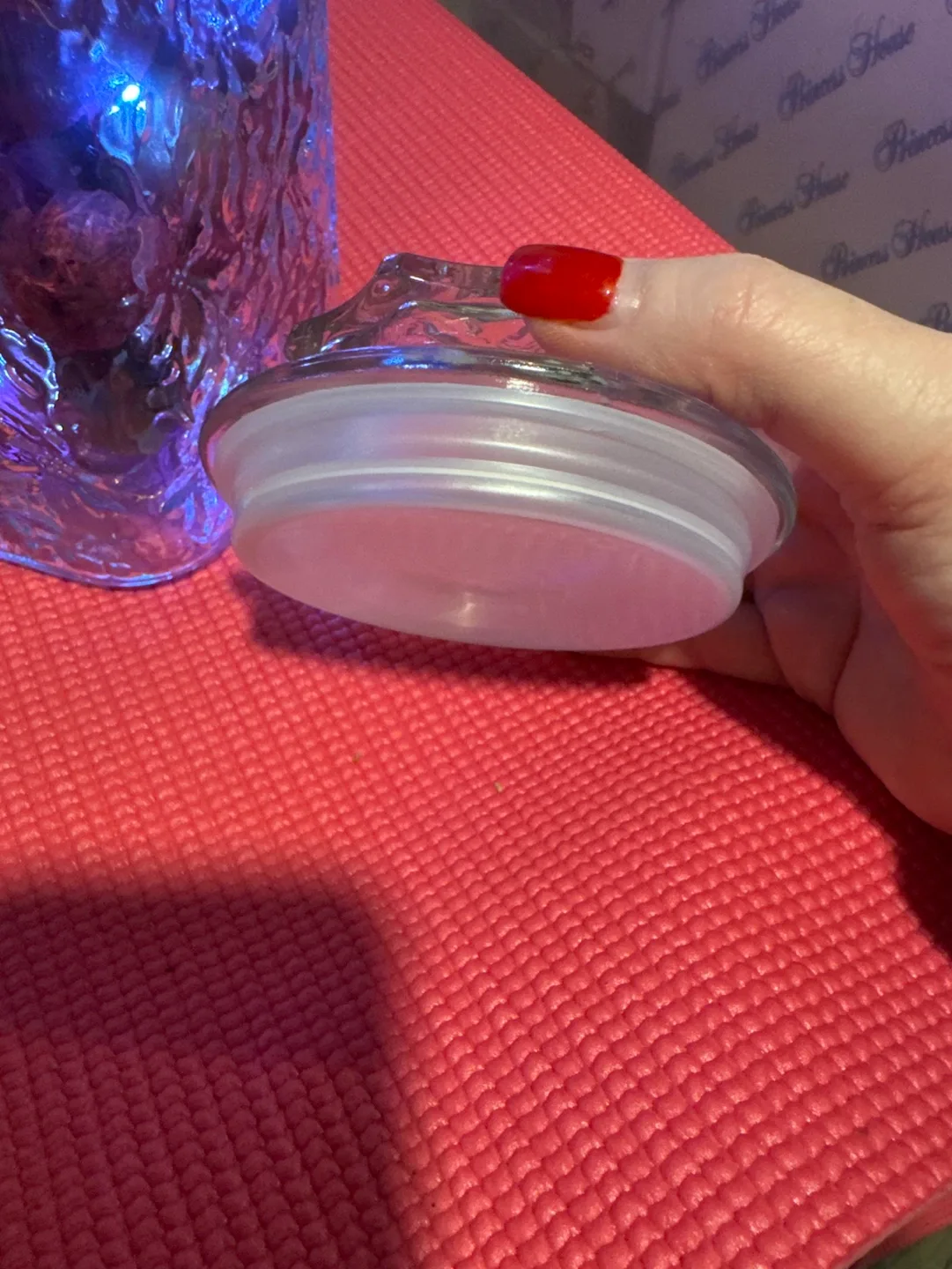 Glass Jar with LED Lights image indicator(3)