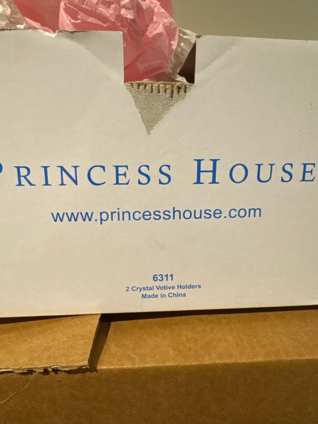 Princess House Crystal Votive Holders (Set of 2) image indicator(3)