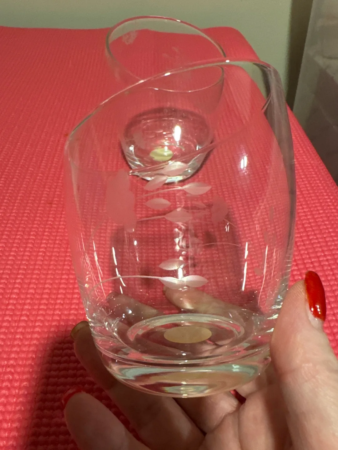 Princess House Crystal Votive Holders (Set of 2) image indicator(2)