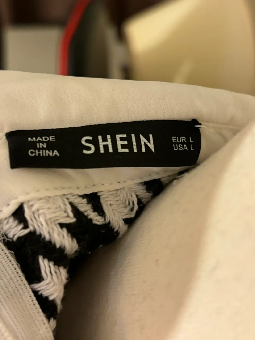 Black And White Houndstooth Dress image indicator(3)