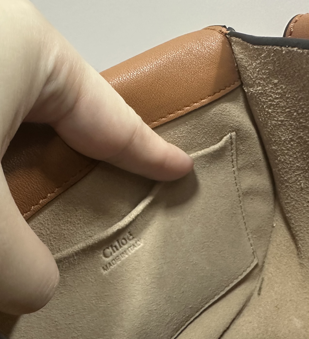 Chloé Brown Leather Small Saddle Bag - photo 5