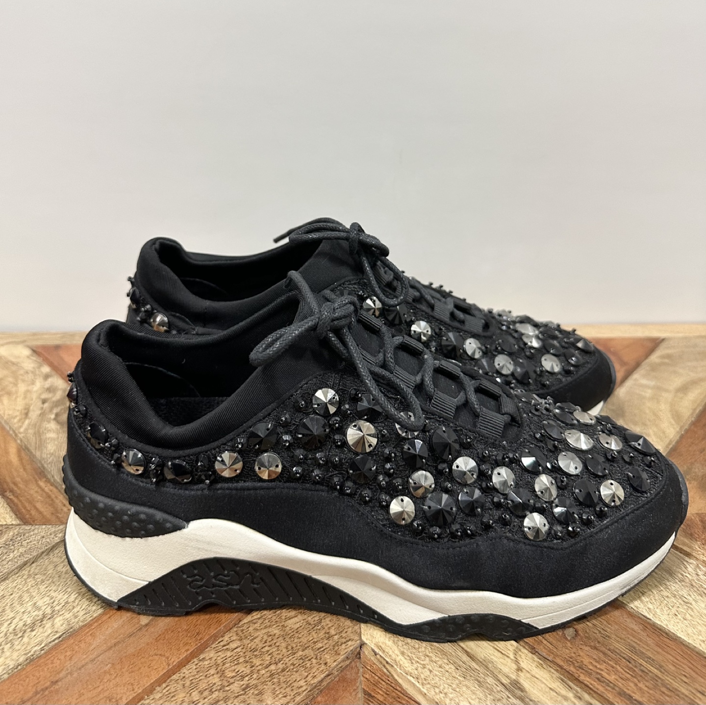 ASH Embellished Black Sneakers - photo 3